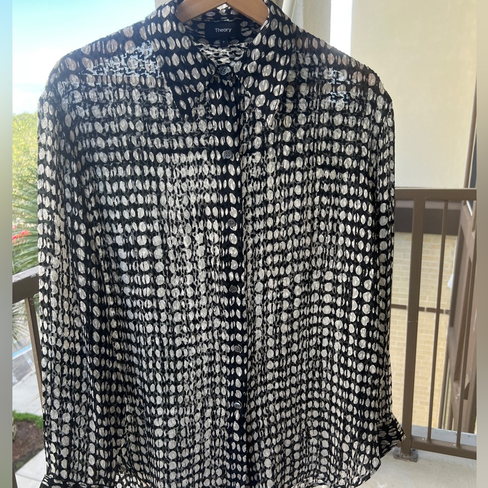 Theory blouse size S
